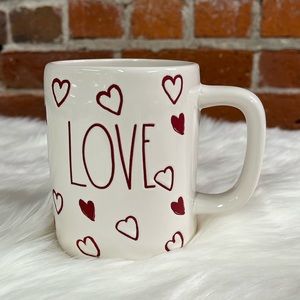 ❣️ RAE DUNN | “Love” Mug with Hearts